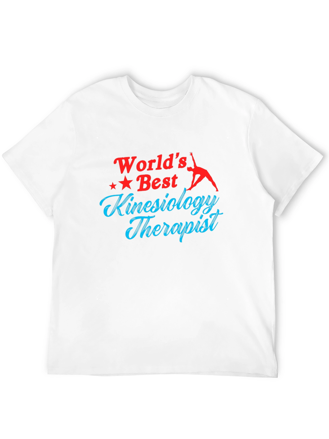 Worlds Best Kinesiology Therapist Black T-Shirt