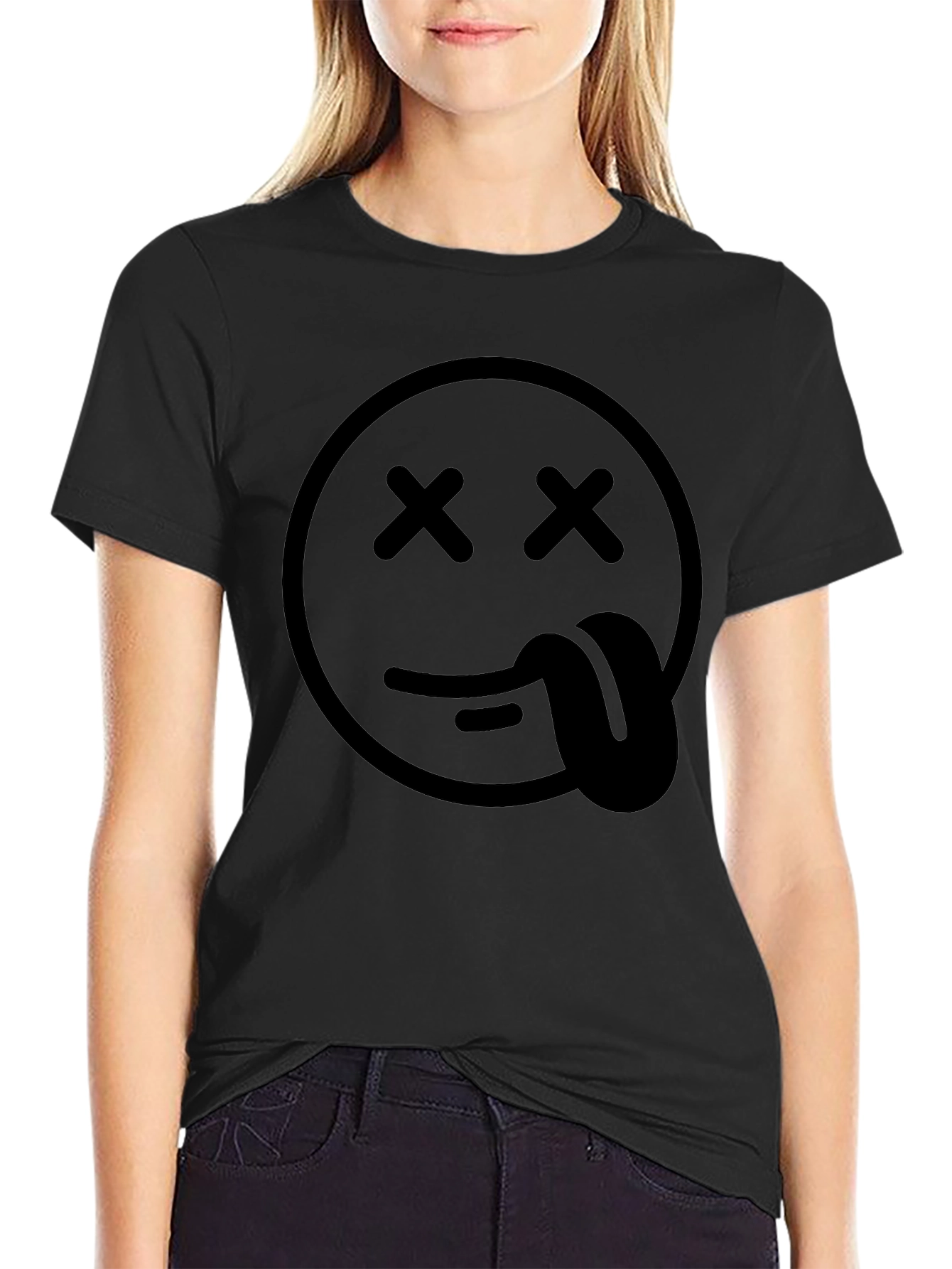 Dead Emoji Graphic T-Shirt - Unisex Casual Tee
