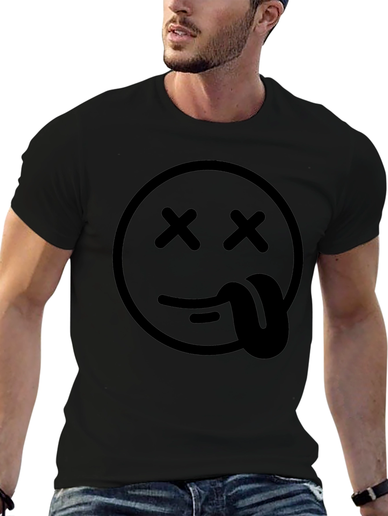 Dead Emoji Graphic T-Shirt - Unisex Casual Tee