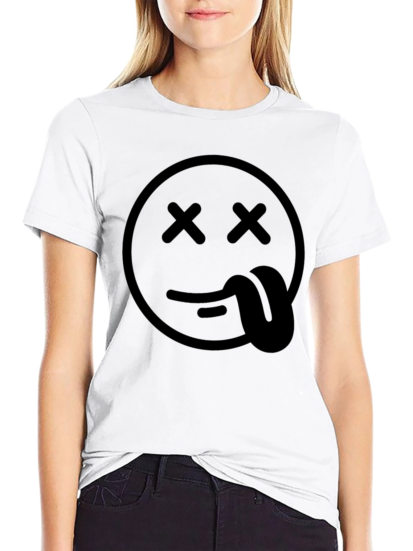 Dead Emoji Graphic T-Shirt - Unisex Casual Tee