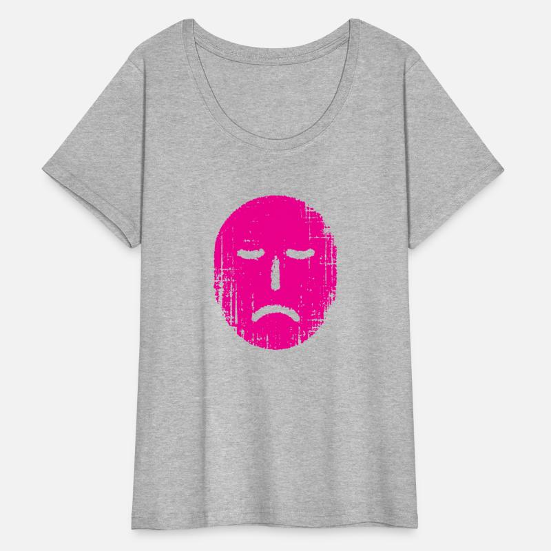 Sad Grunge Pink Face