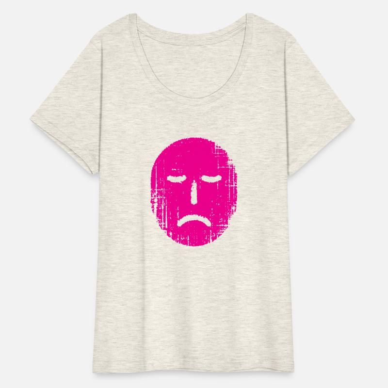 Sad Grunge Pink Face