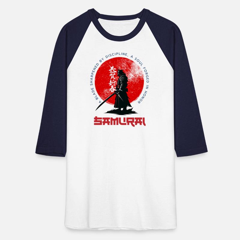 Samurai – Minimalist Warrior Tee with Cultural Pow