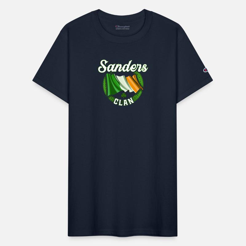 Sanders Surname Irish Last Name Ireland Flag