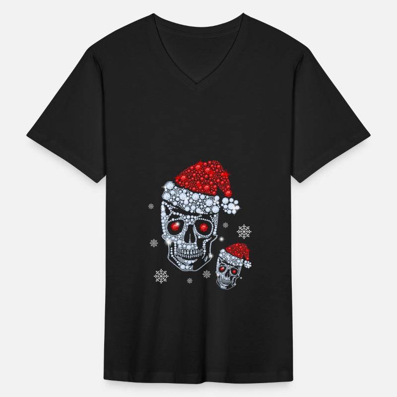 Santa Skull Diamond Christmas