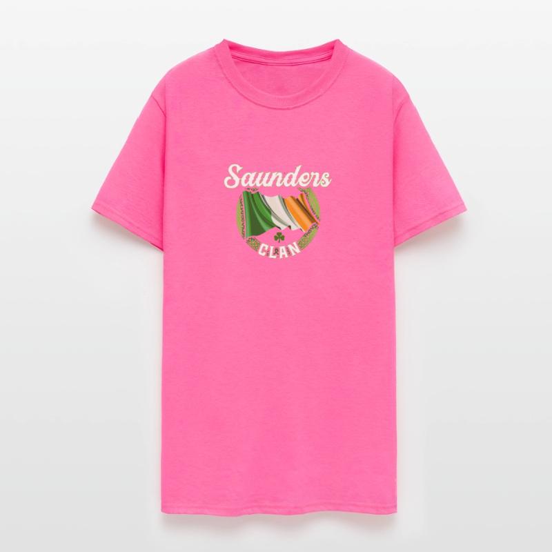 Saunders Surname Irish Last Name Ireland Flag