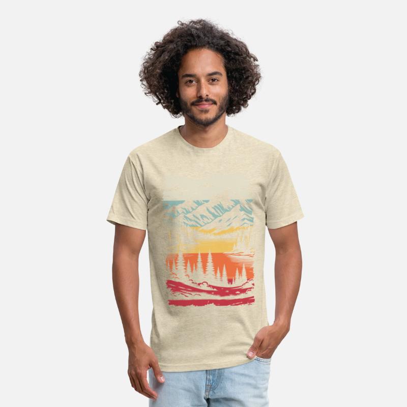 Scenic Lake Amidst Mountains