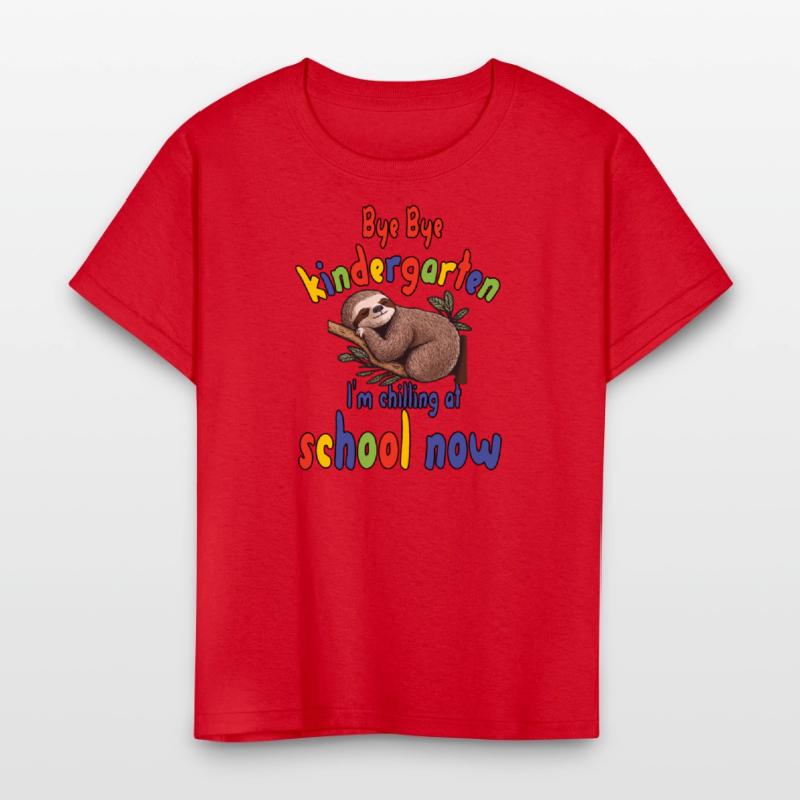 School kid, first grade, chill at school