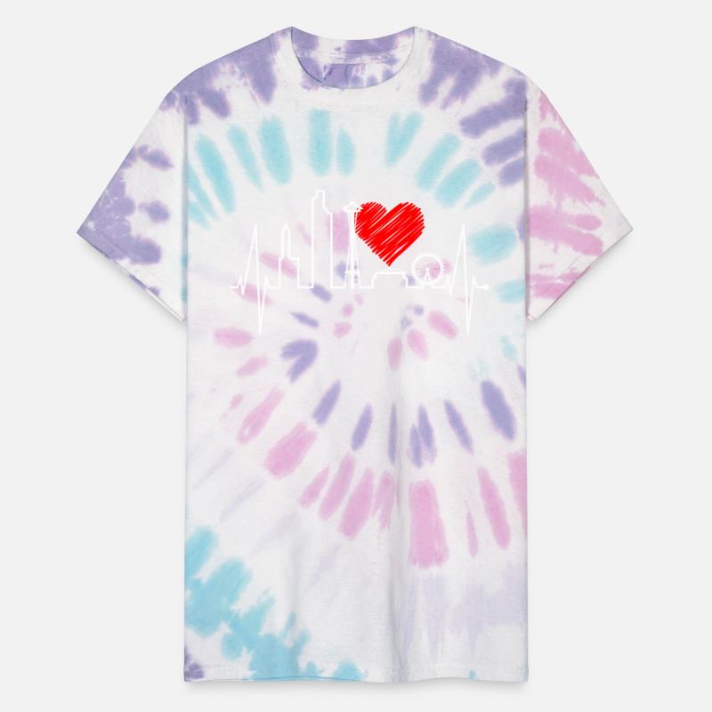 Seattle Skyline Heartbeat US Silhouette Heart Love