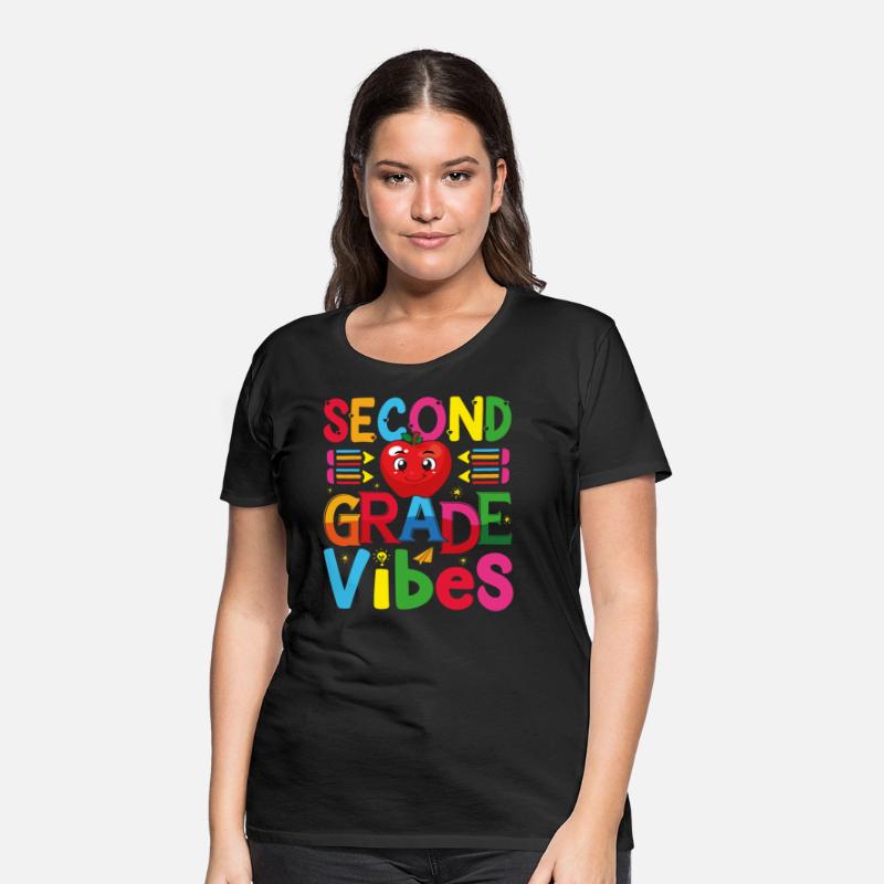 Second grade vibes funny teacher, kids gift