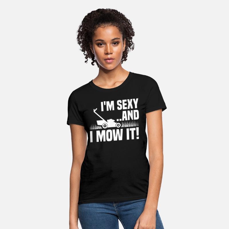 Sexy Mowing Funny Gardening