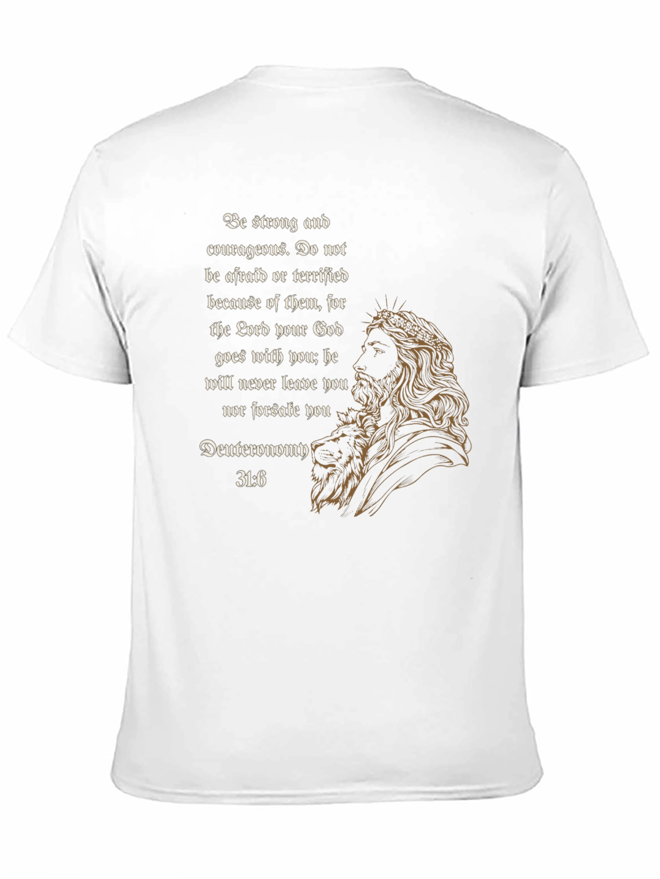 Strong and Courageous Graphic Tee