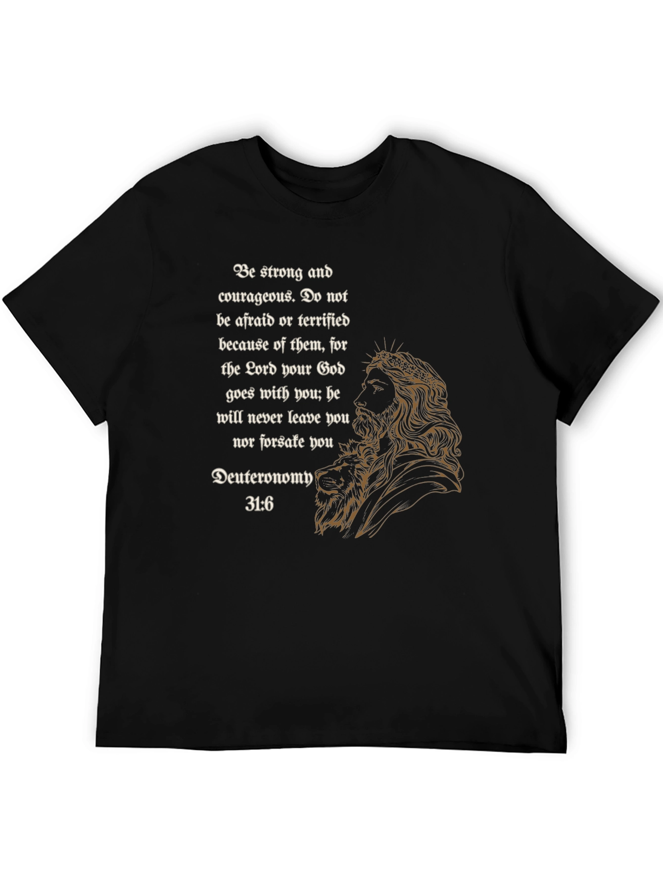 Strong and Courageous Graphic Tee