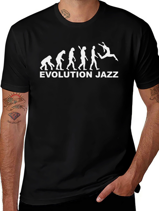 Evolution of Jazz Dance T-Shirt - Funny Graphic Tee