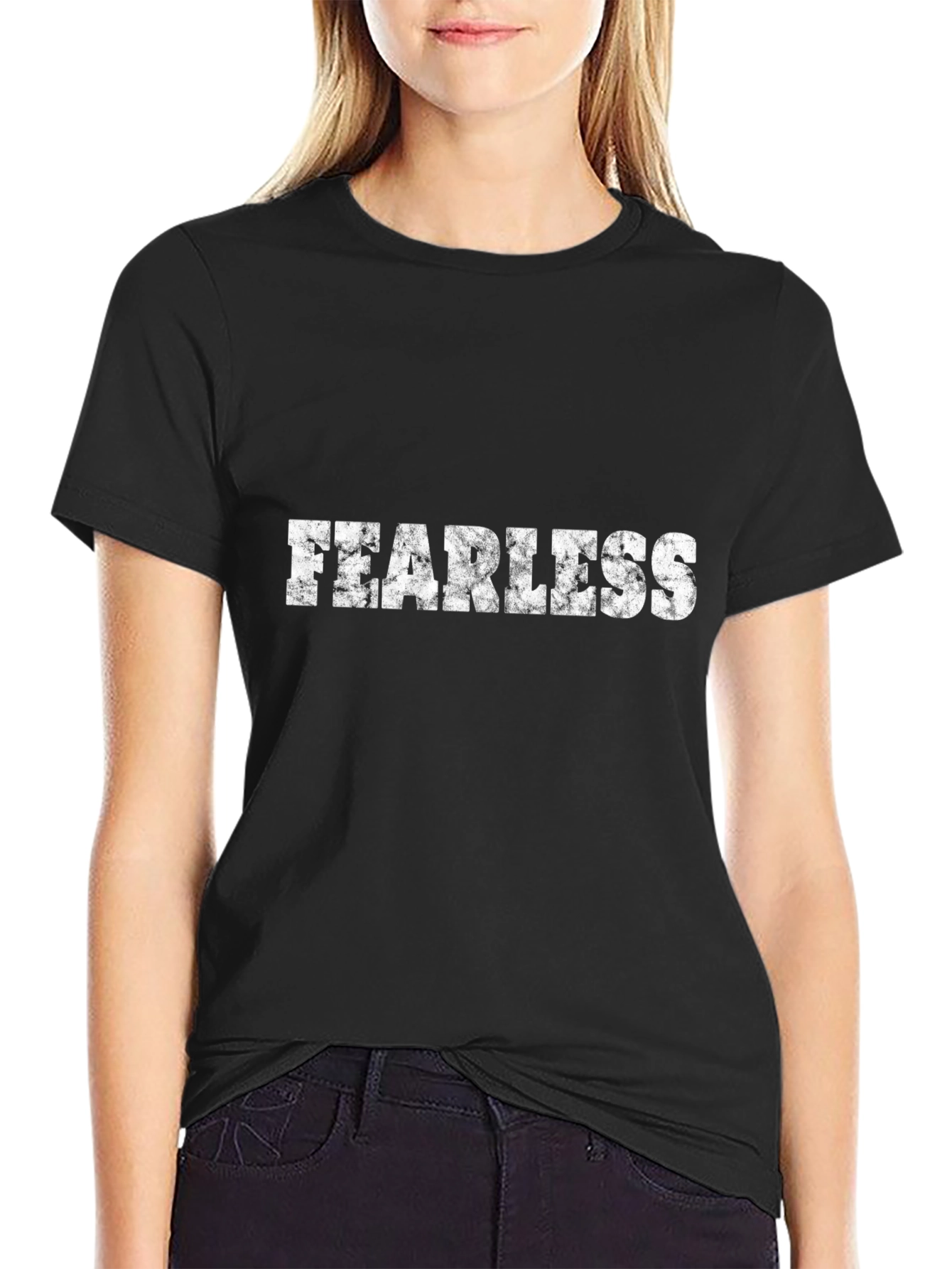Fearless Graphic Tee - Mens Black T-Shirt