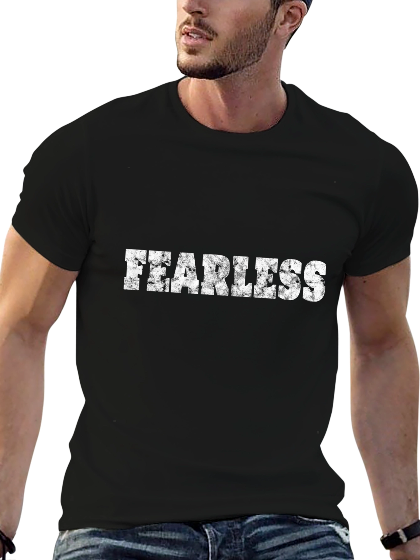 Fearless Graphic Tee - Mens Black T-Shirt