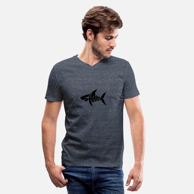 Shark typography for great white shark lover