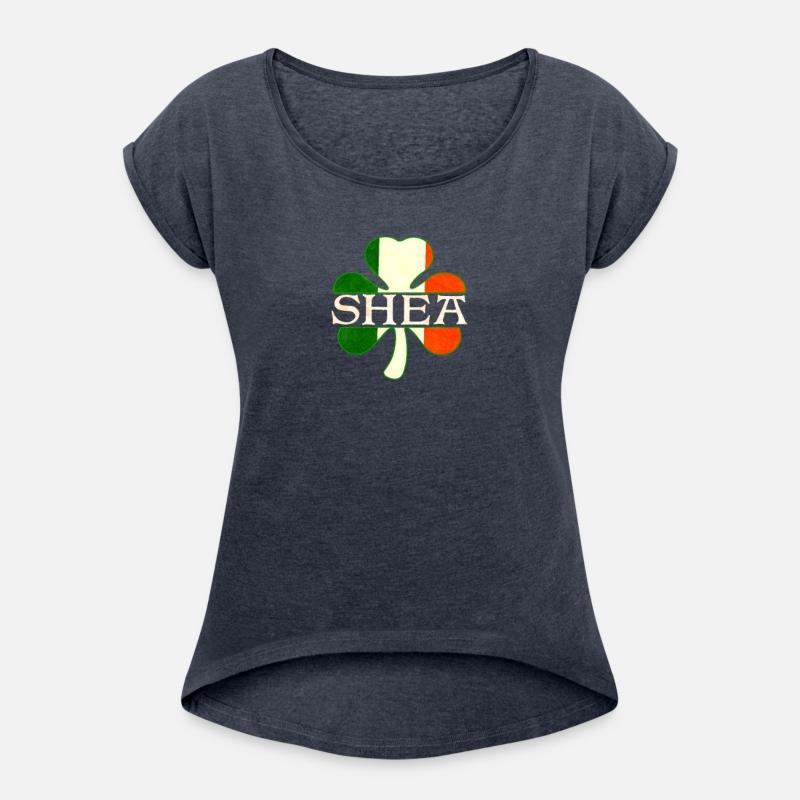 Shea Irish Surname Ireland Flag Shamrock