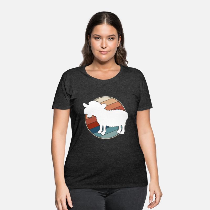 Sheep in Retro Style