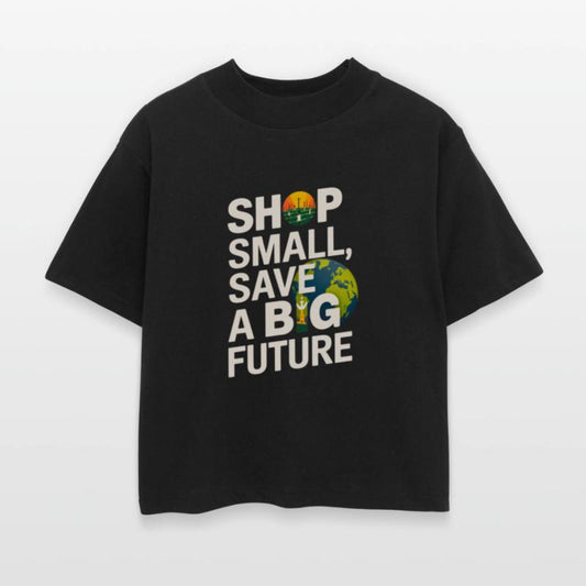 Shop Small Save a Big Future Globe Fun