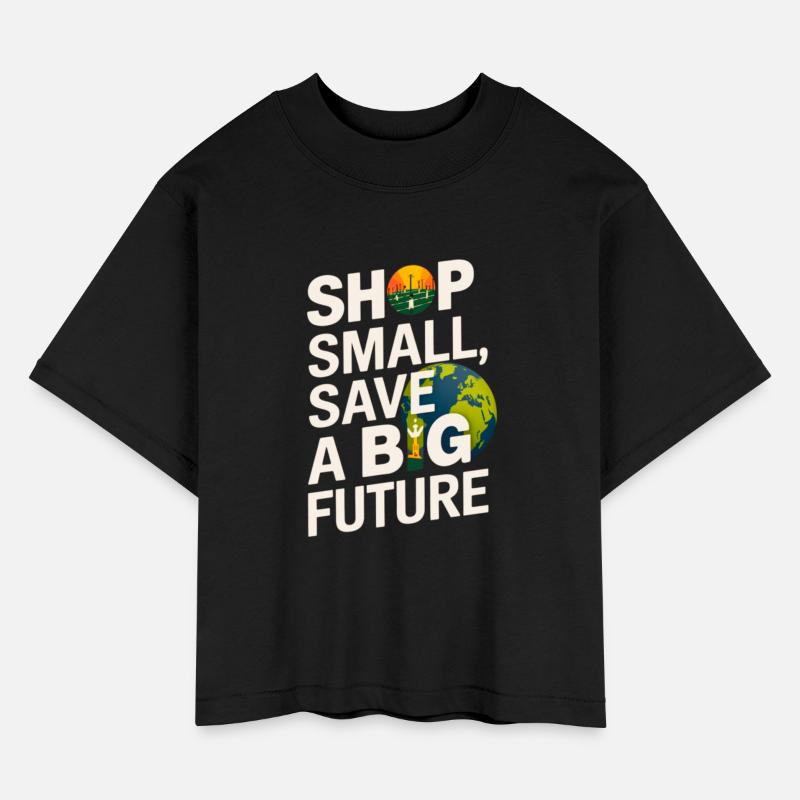 Shop Small Save a Big Future Globe Fun