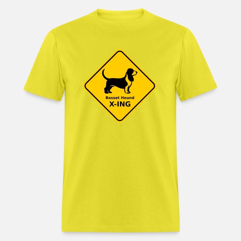 Sign "Basset Hound X-ING"