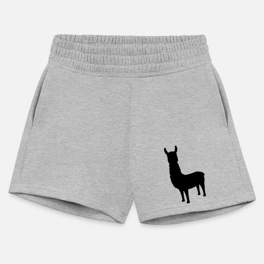 silhouette black outline lama camel alpaca south a