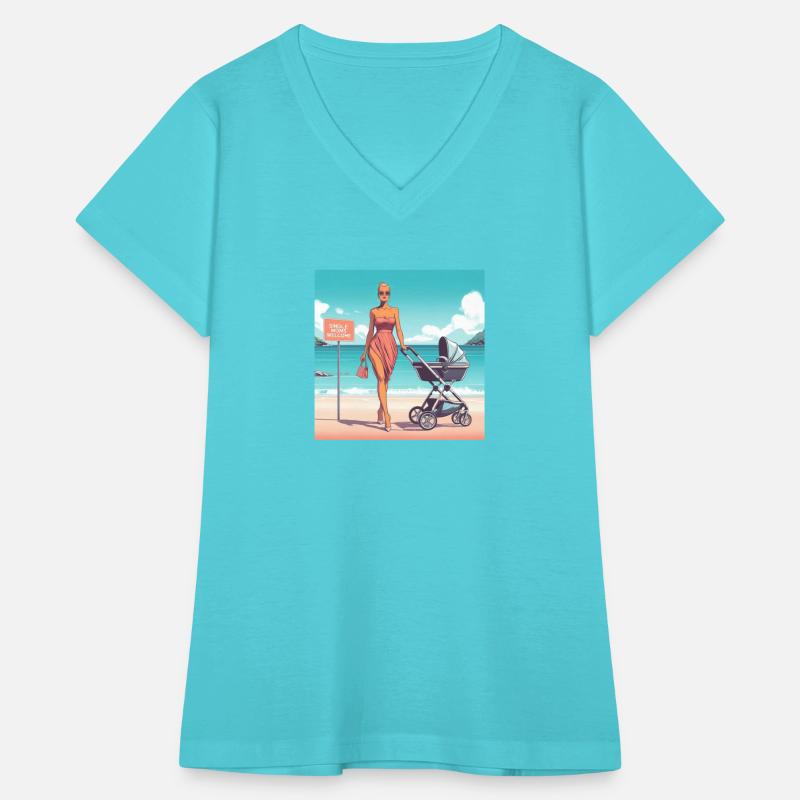 Single Moms Welcome at the Beach