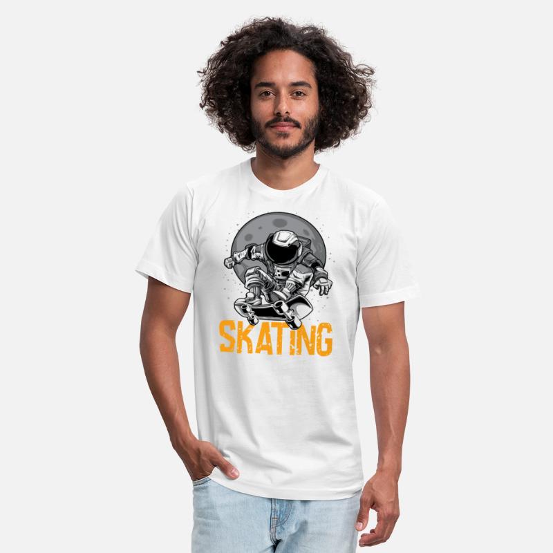 Skating Astronaut Space Explorer