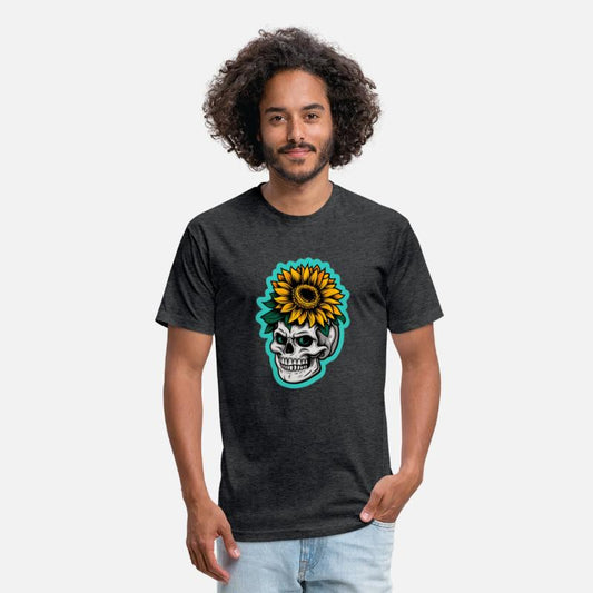 skull sunflower