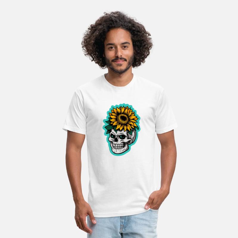 skull sunflower