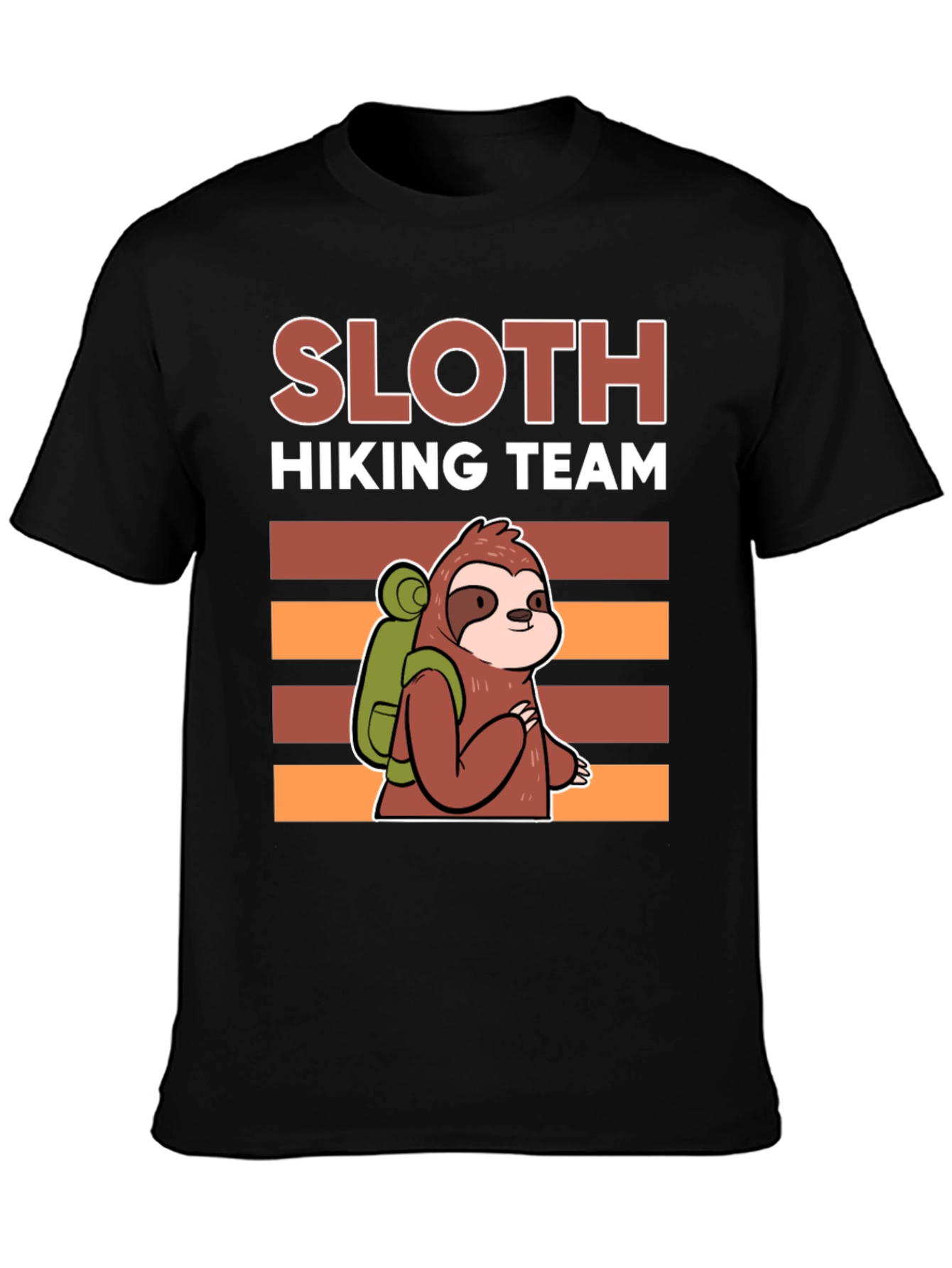 Sloth Hiking Team T-Shirt - Funny Adventure Tee
