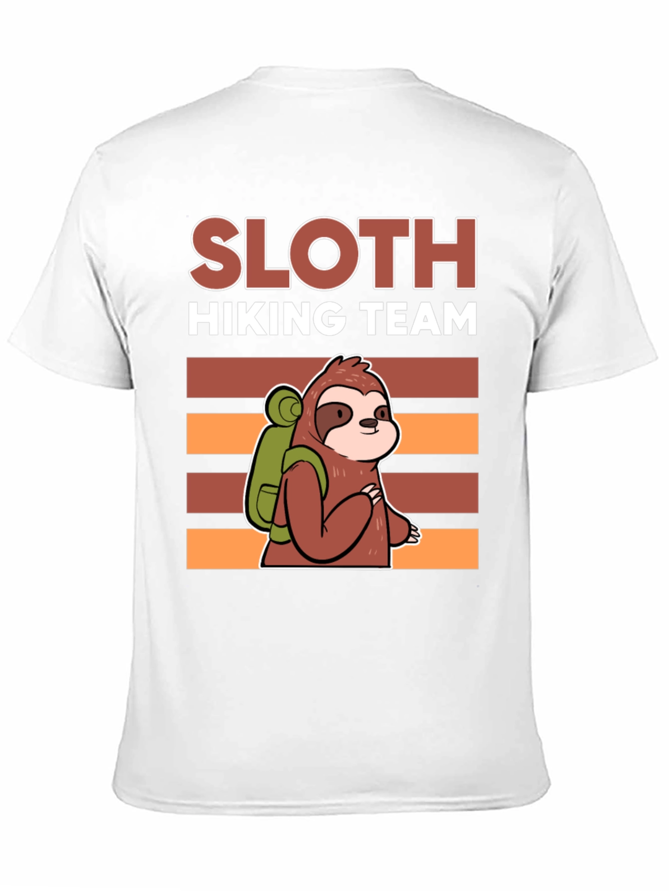Sloth Hiking Team T-Shirt - Funny Adventure Tee