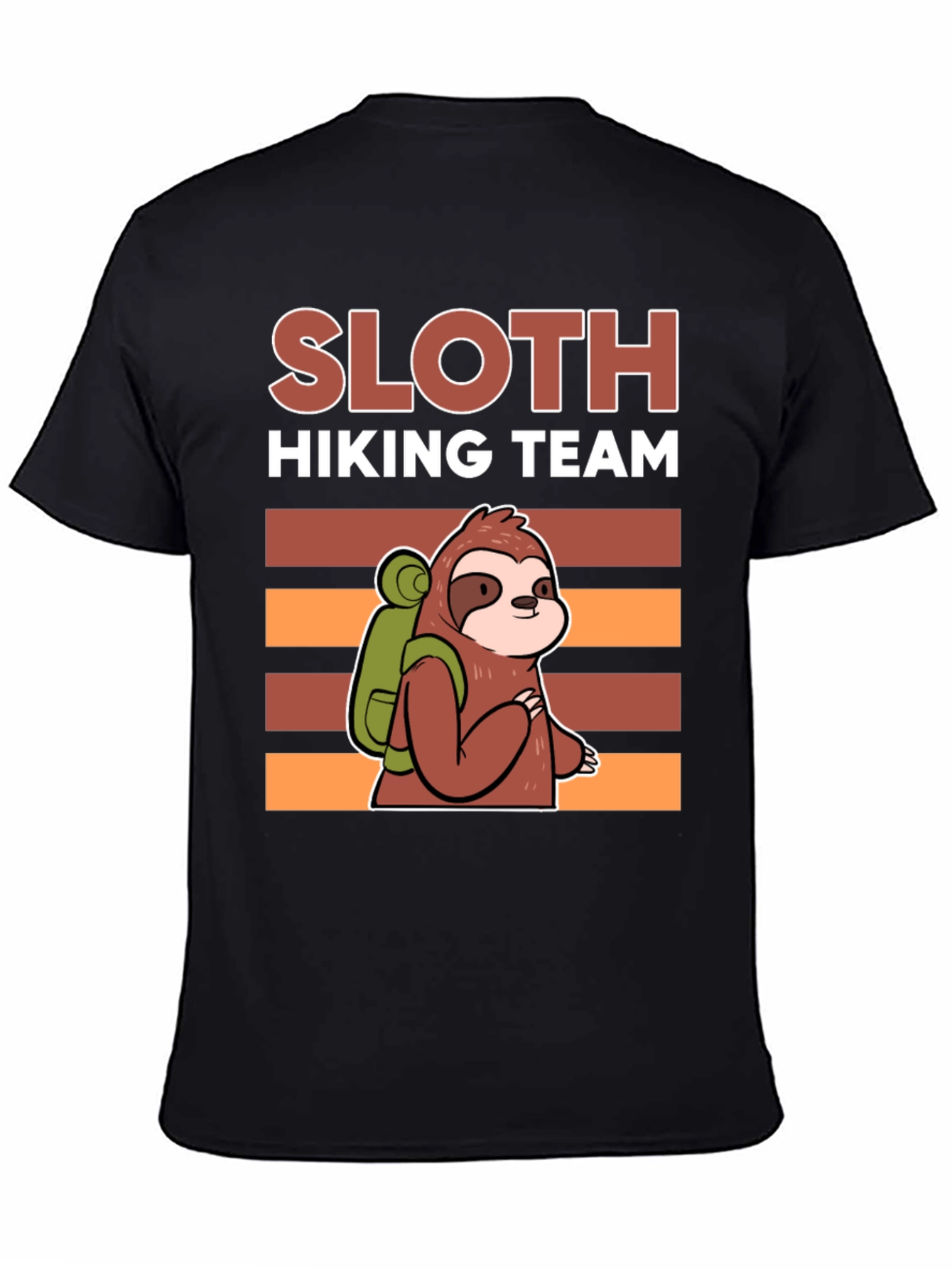 Sloth Hiking Team T-Shirt - Funny Adventure Tee