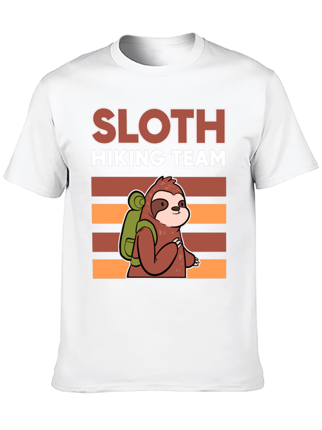 Sloth Hiking Team T-Shirt - Funny Adventure Tee