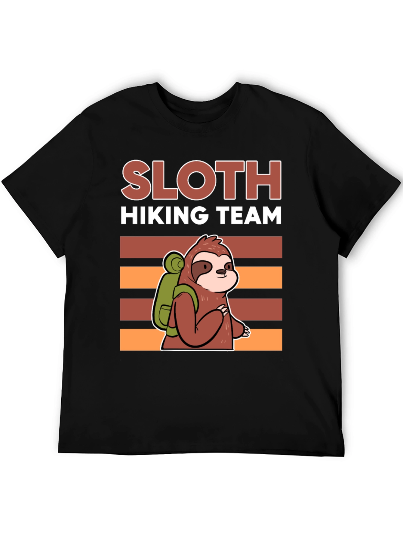 Sloth Hiking Team T-Shirt - Funny Adventure Tee