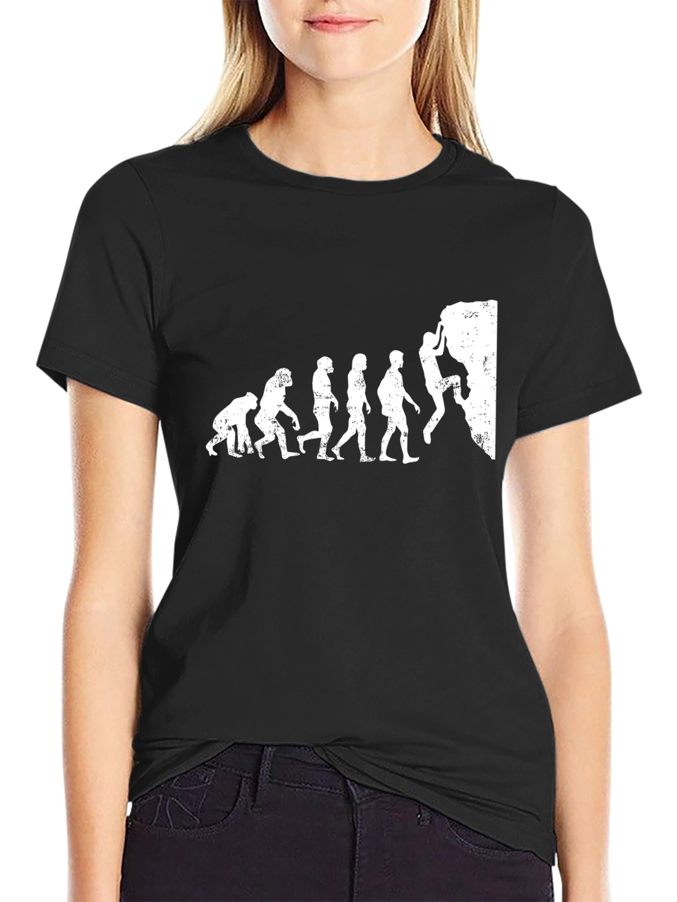 Evolution of Climbing T-Shirt | Rock Climbing Gift