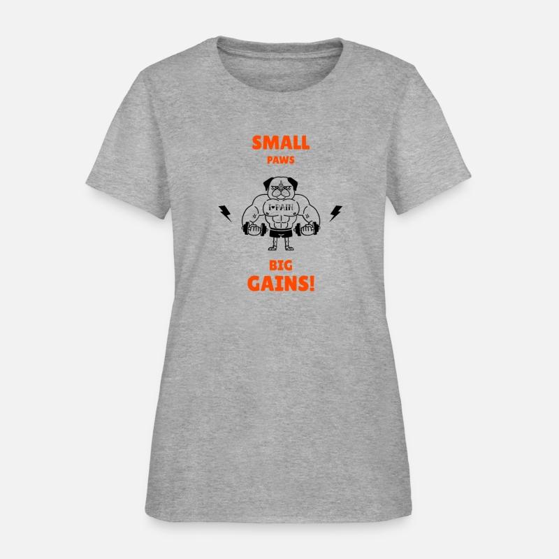 Small Paws Big Gains! Workout Dog Gym Shirt