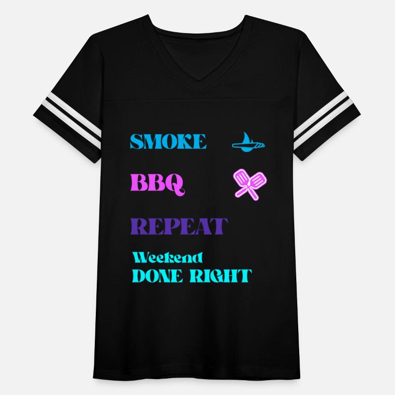 Smoke BBQ Repeat Weekend Done Right (cyberpunk)