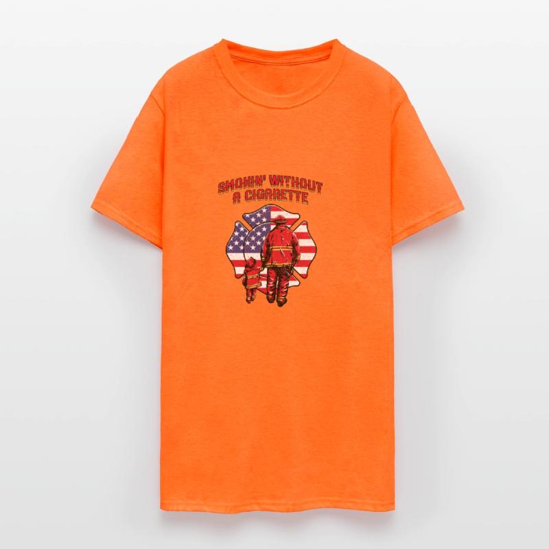 Smokin Without Cigarette Funny Firefighter Humor F