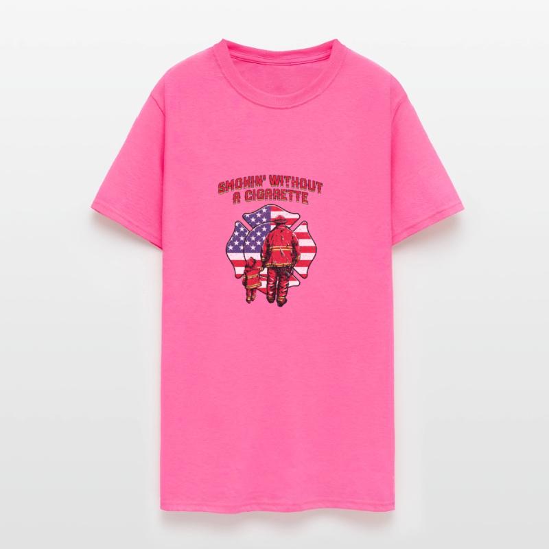 Smokin Without Cigarette Funny Firefighter Humor F