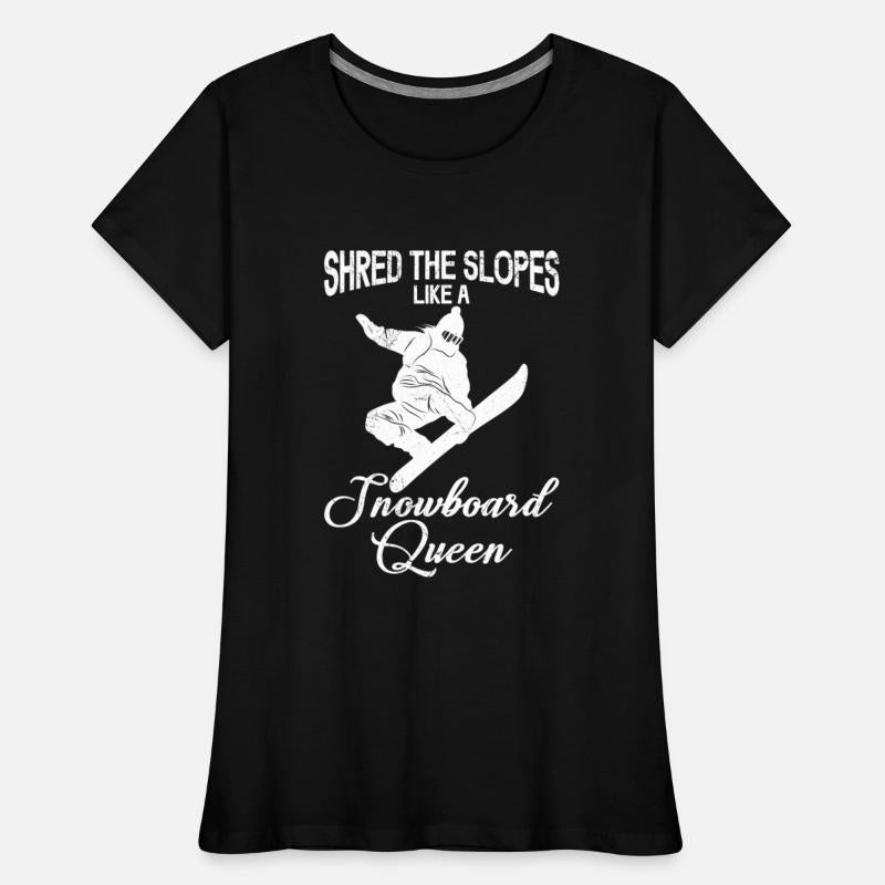 Snowboard Queen Snowboard Shirt Women Snow Slope
