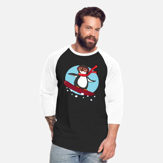 Snowboarding Penguin