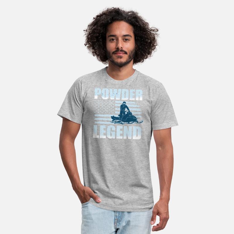 Snowmobiling Powder Legend US Patriots