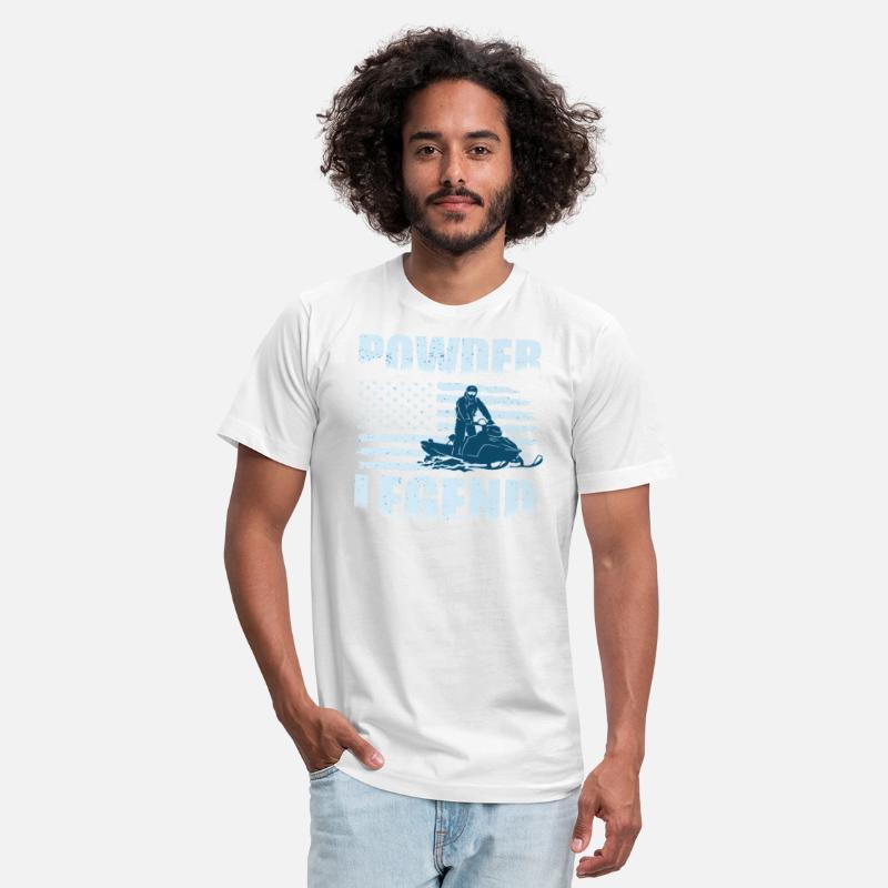 Snowmobiling Powder Legend US Patriots