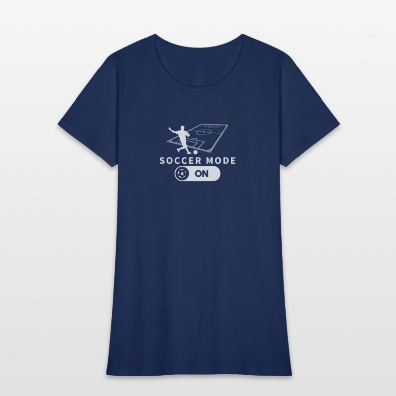 Soccer Mode On Funny Soccer Player