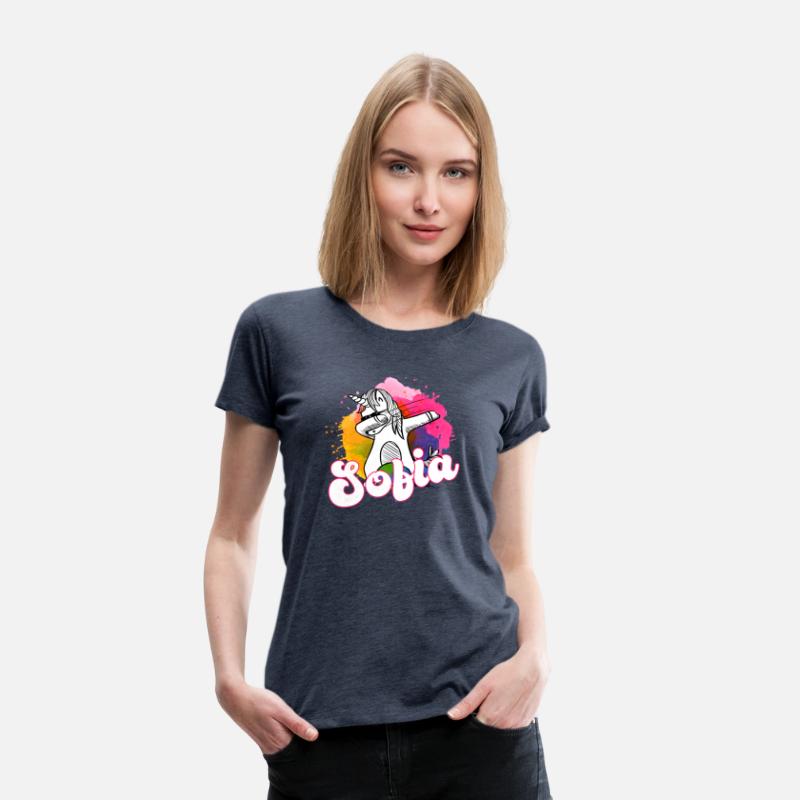 SOFIA - Beautiful name with dabbing unicorn