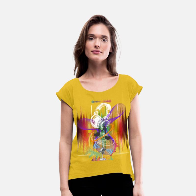 Sound Waves Symphony, Vibrant Headphones Vinyl