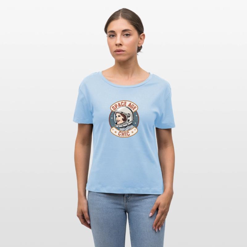 Space Age Chic Woman Astronaut Retro 60s