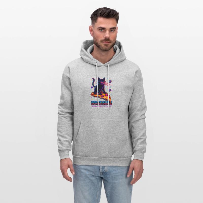 Space Slice – Neon Cat Pizza Universe